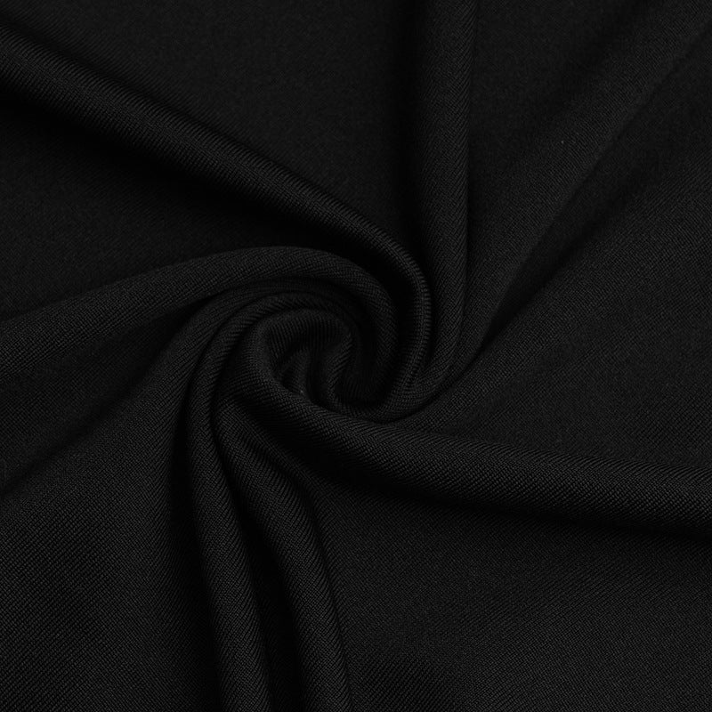 Women's Sleeveless Strappy Color-Blocked Bodycon Long Dress 14