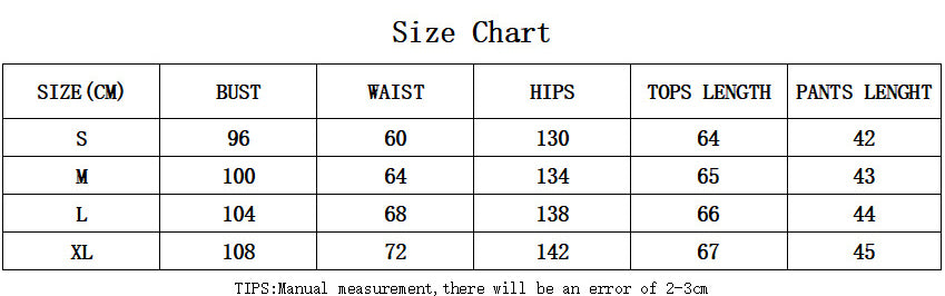 Loose Printed Long Shirt Casual Women's Shorts Set Summer Two-Piece Set 12