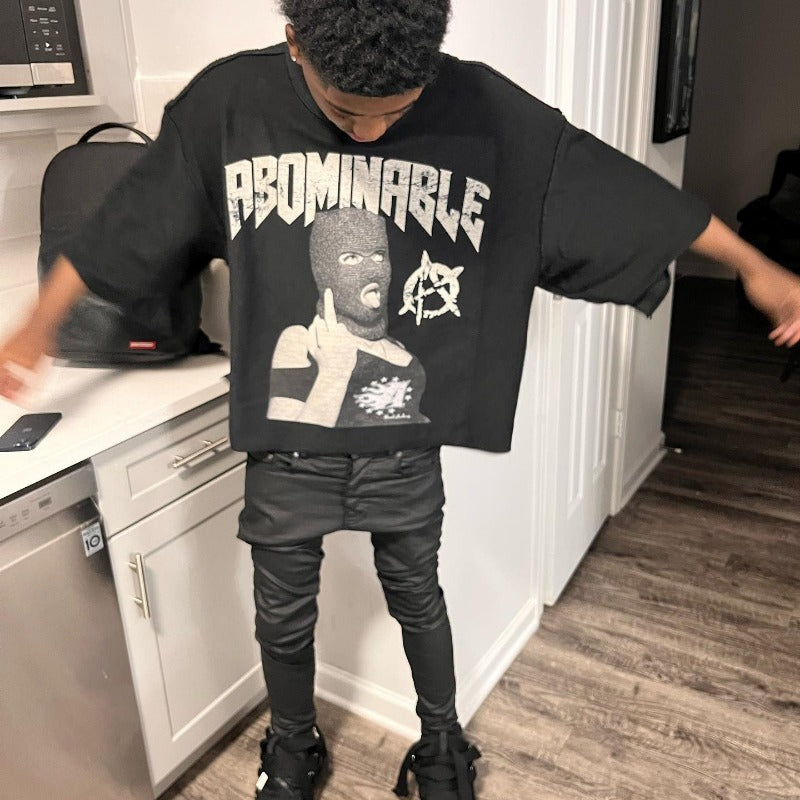 Women summer American print short sleeve T-shirt 4