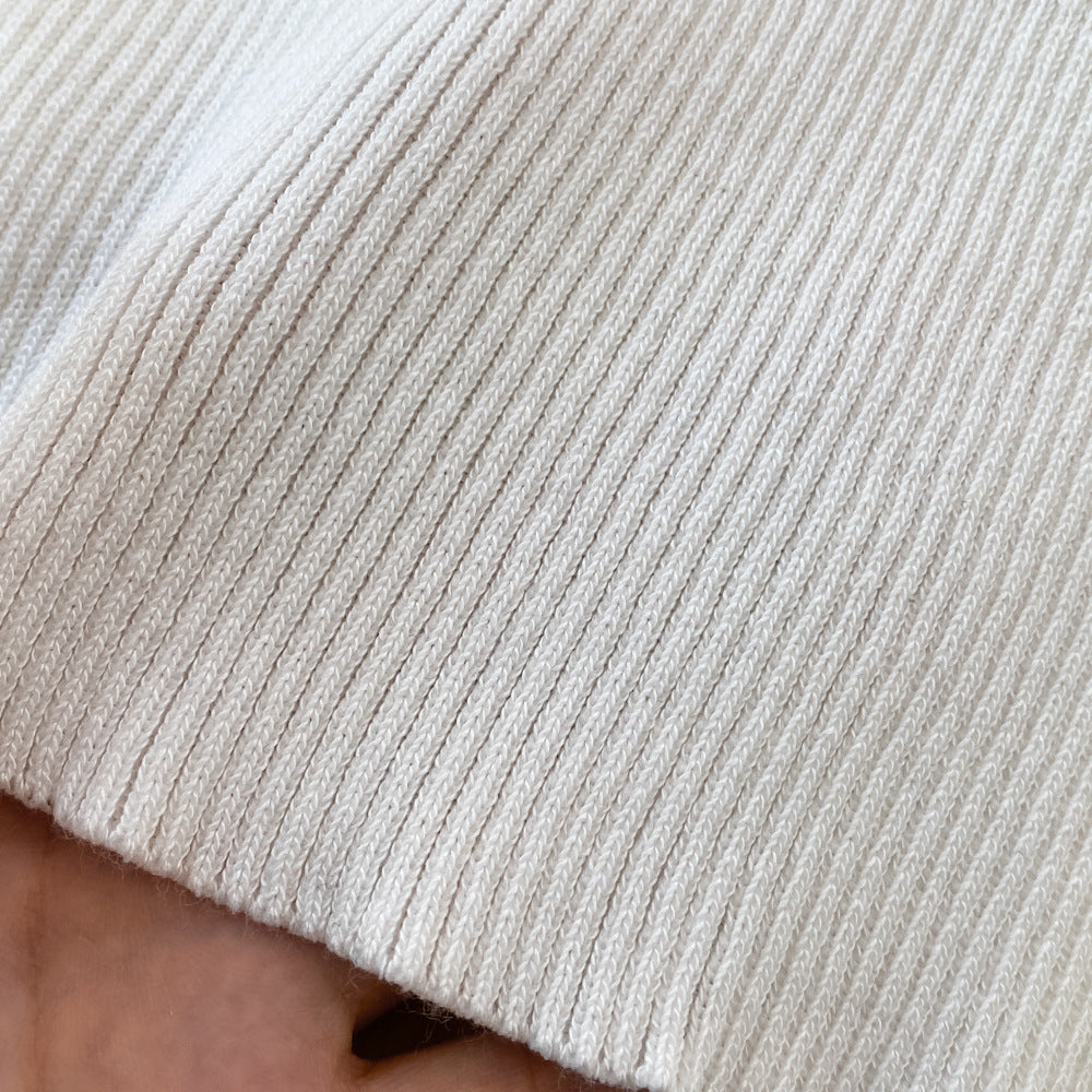 Women Polo Neck Striped Knitting Summer Sexy Bodycon Dress 7