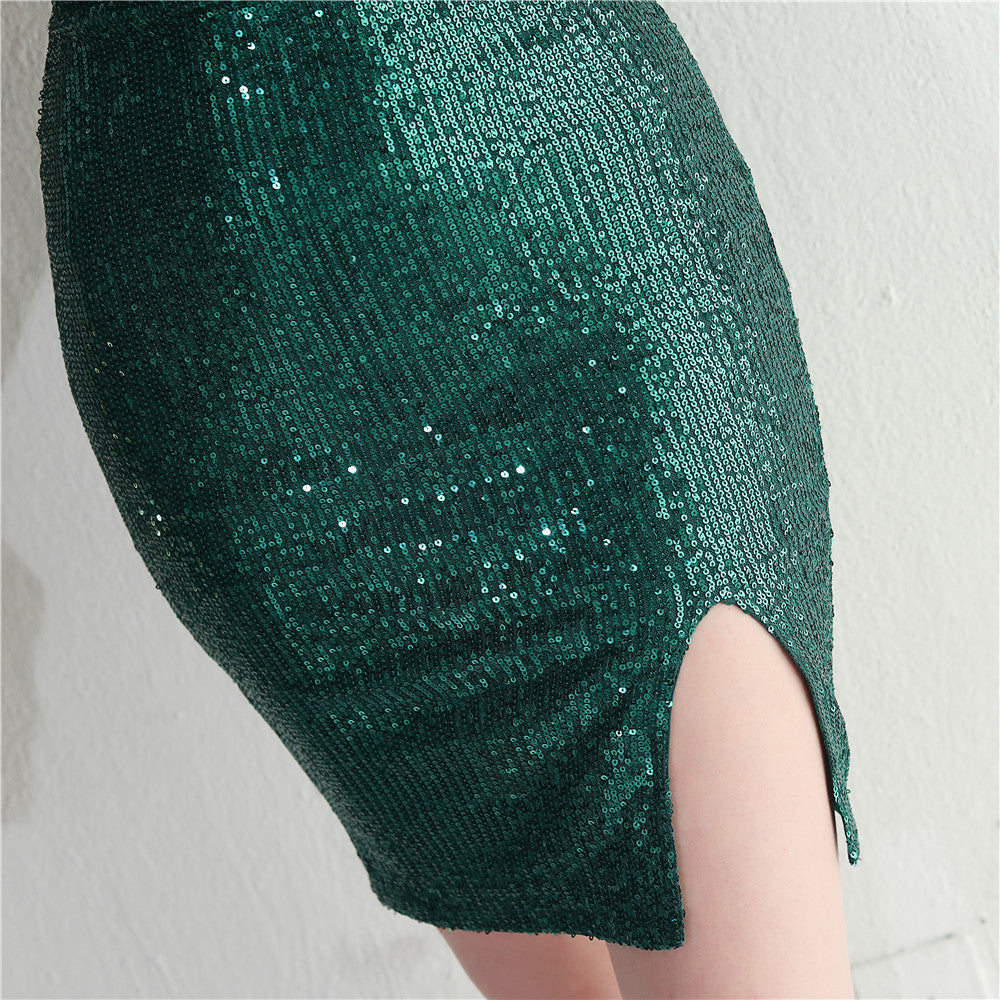 Beaded Sequins Camisole Bodycon Sexy Dress 20