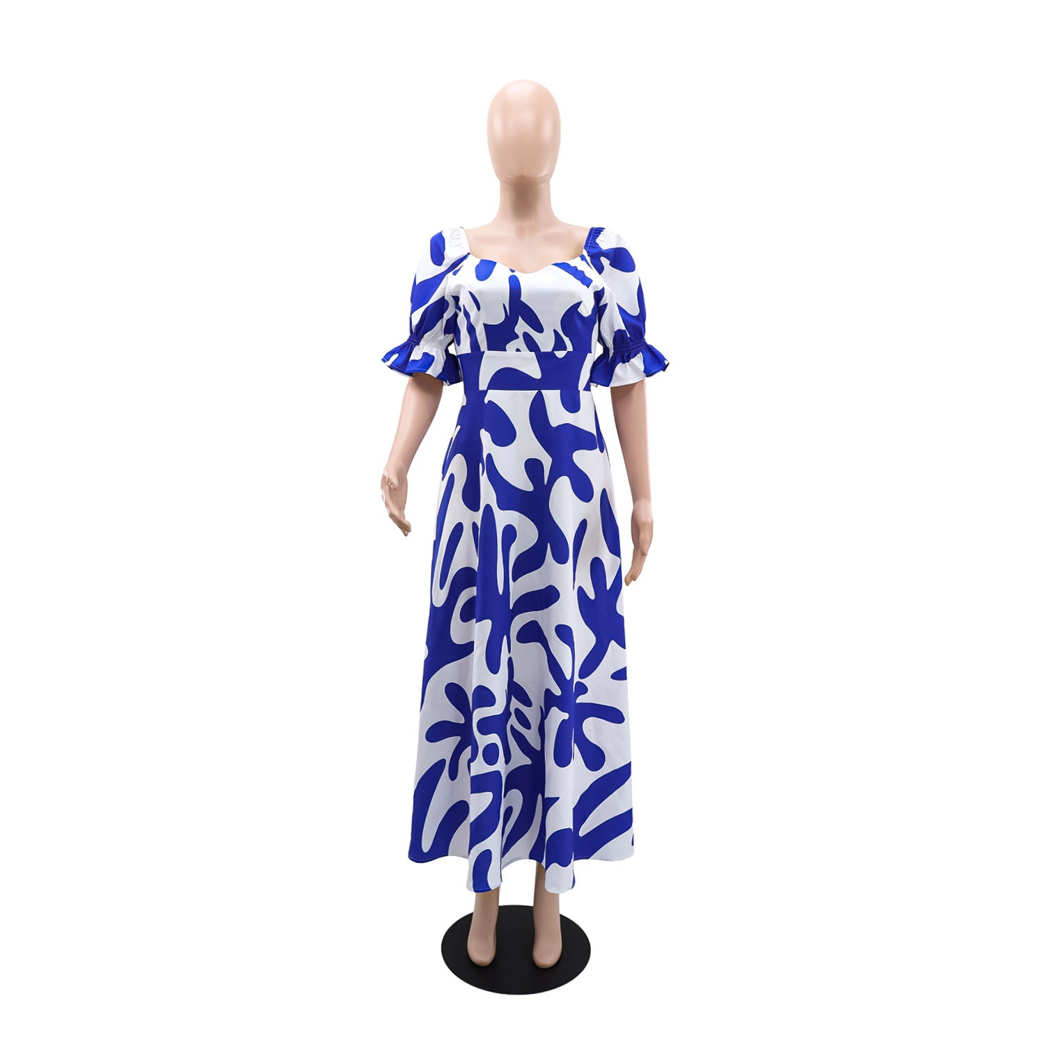 Women Holidays Casual Printed Dress 3