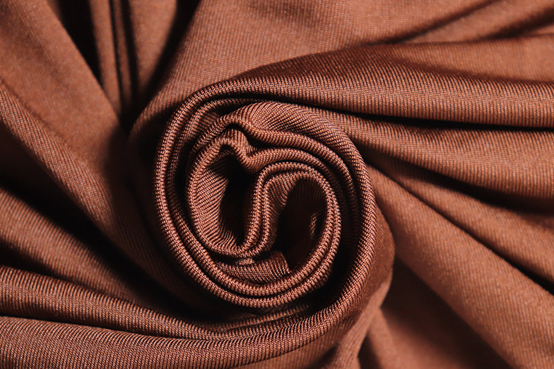 Women Sexy Sleeveless V-Neck Slit Solid Dress 13