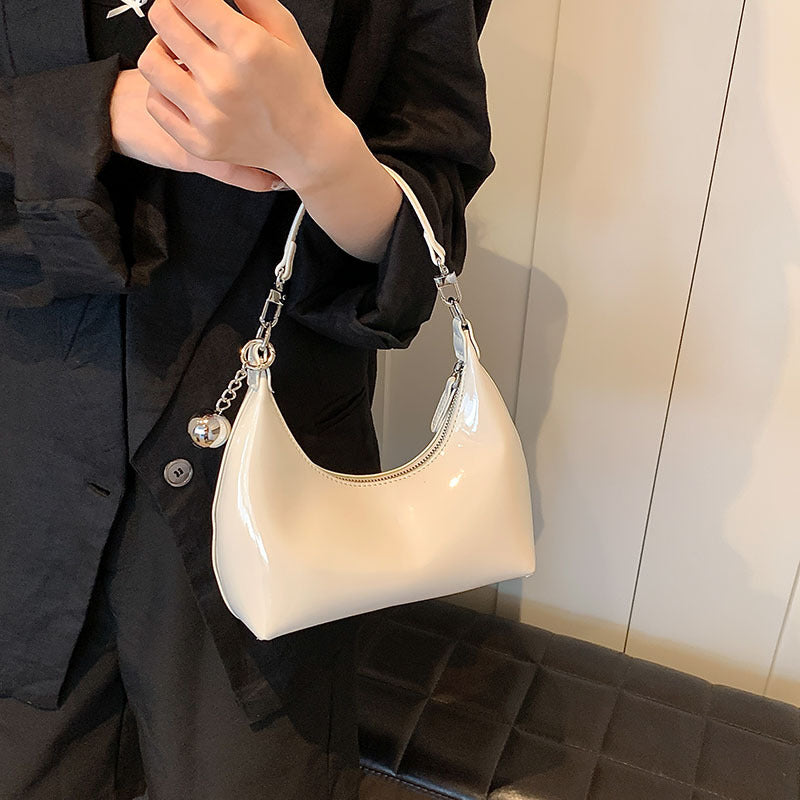 Women Pu-Leather bell shoulder crossbody bag