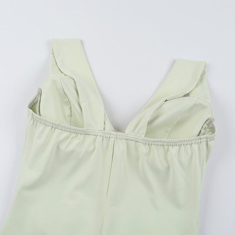 Women Party V-Neck Strappy Bodycon Dress 17