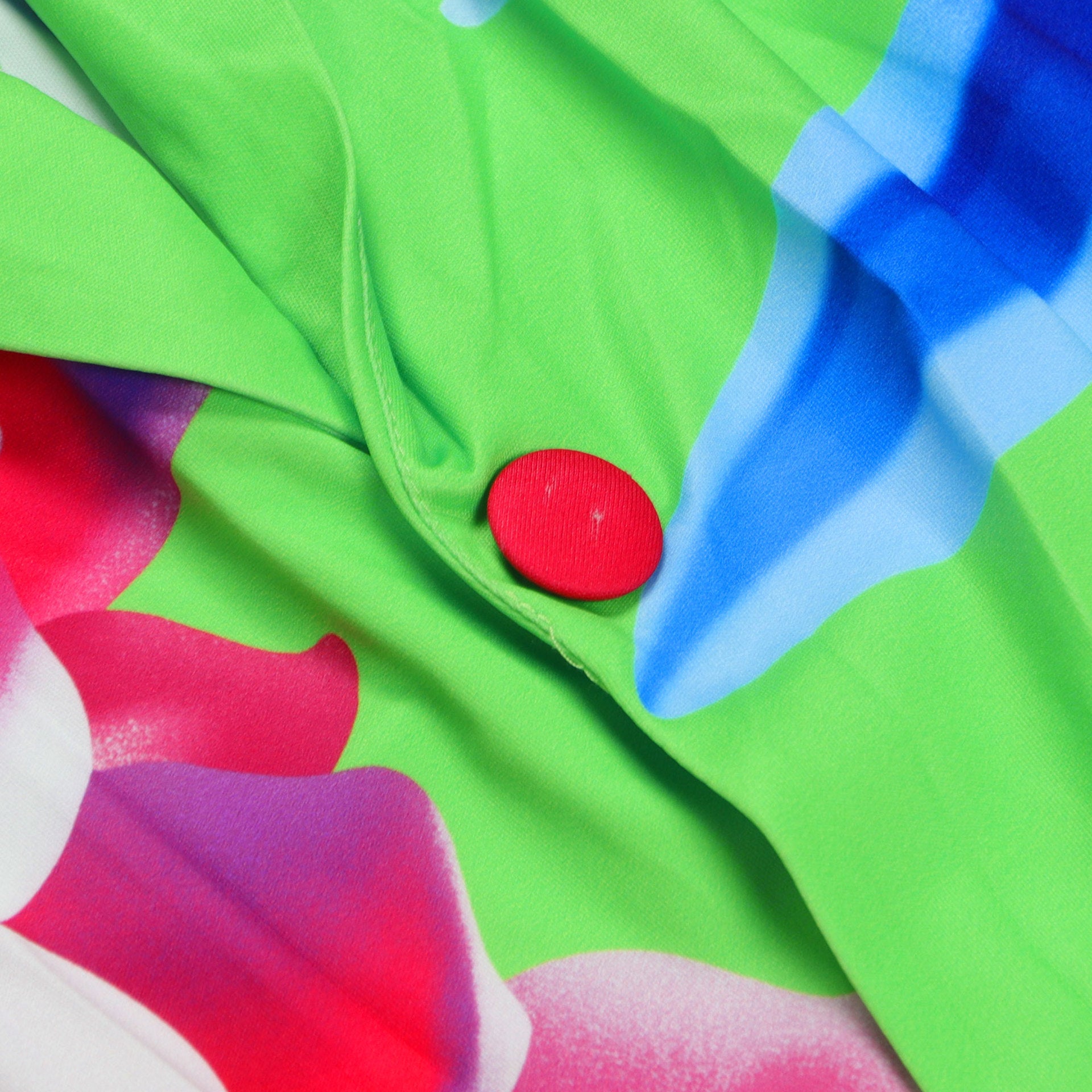 Sexy Plus size suit printed blazer shorts set 25