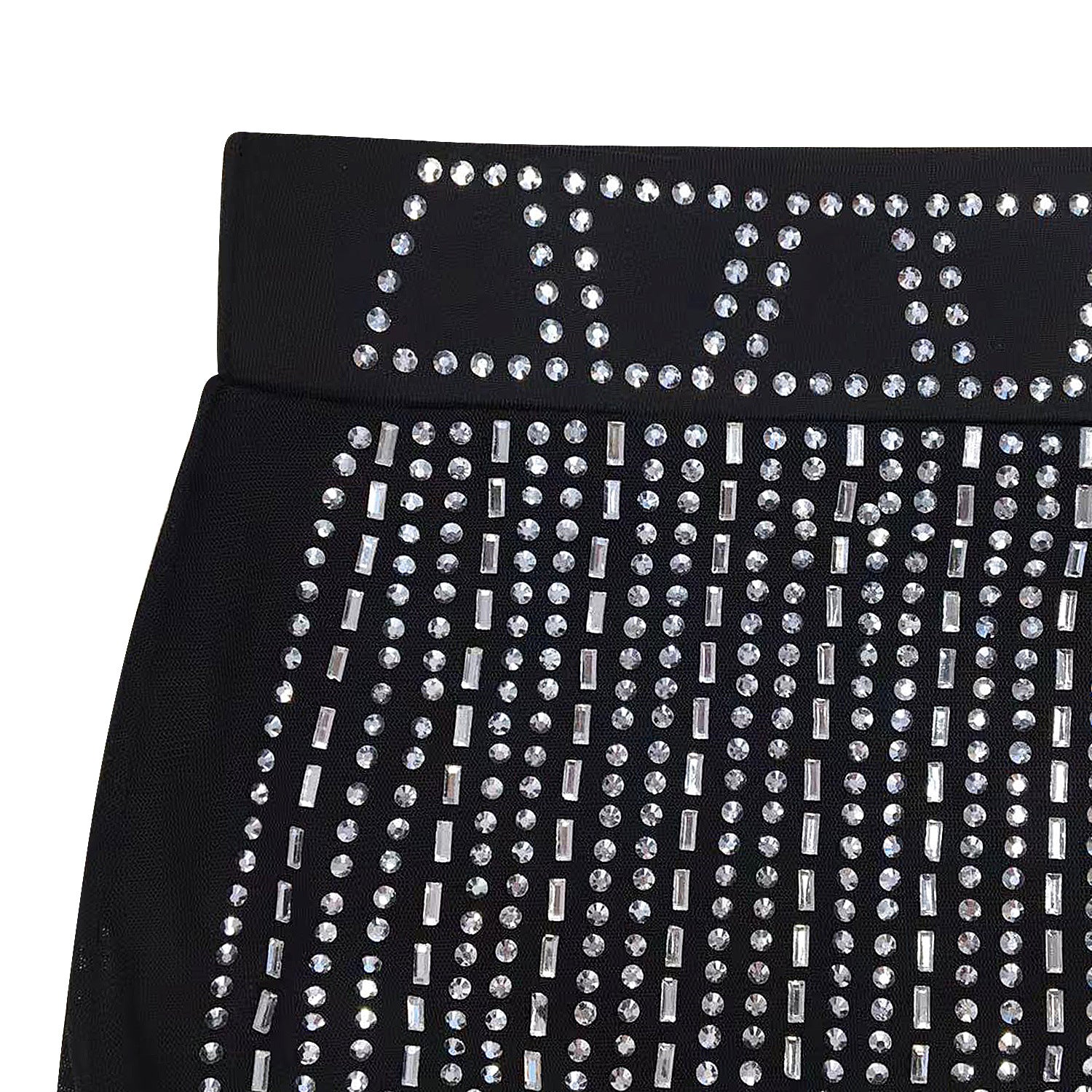 Women Sexy Party Mesh See-Through Camisole and Skirt Two-piece Set 6