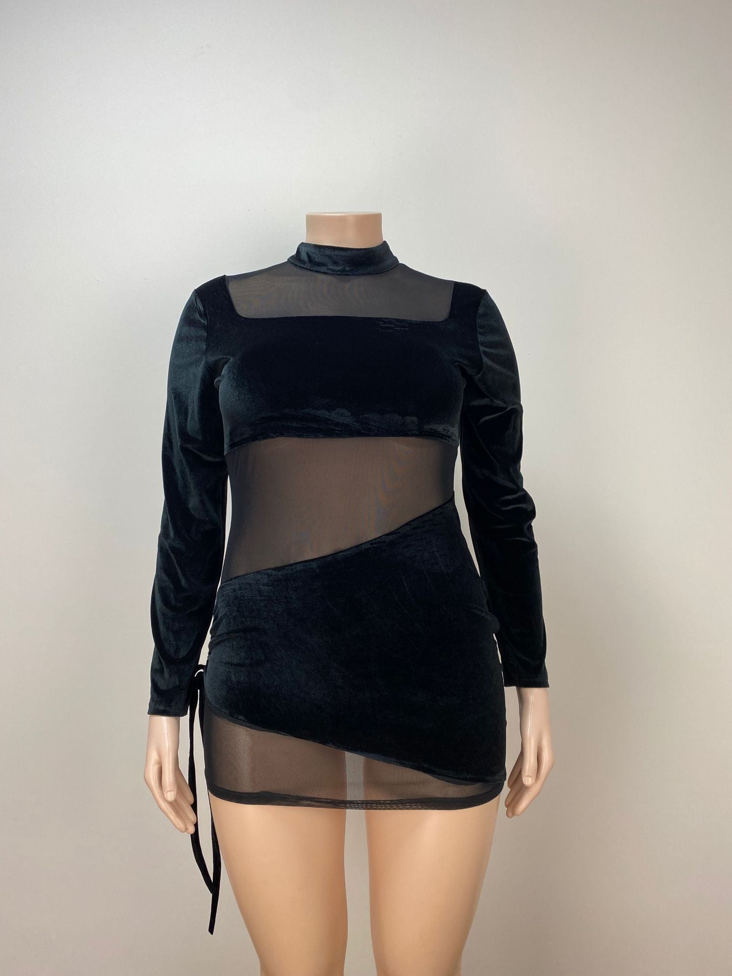 Plus Size Women Sexy Bodycon Dress 4