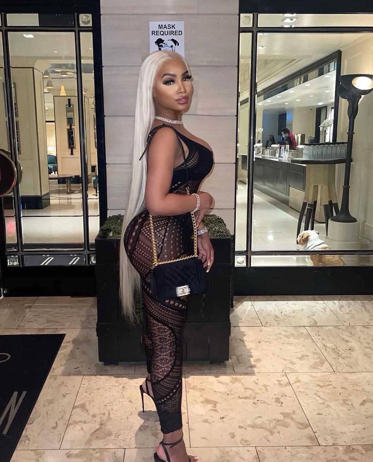 Women Hollow Sexy Halter Neck Mesh Backless Jumpsuit Sexy Lingerie 11