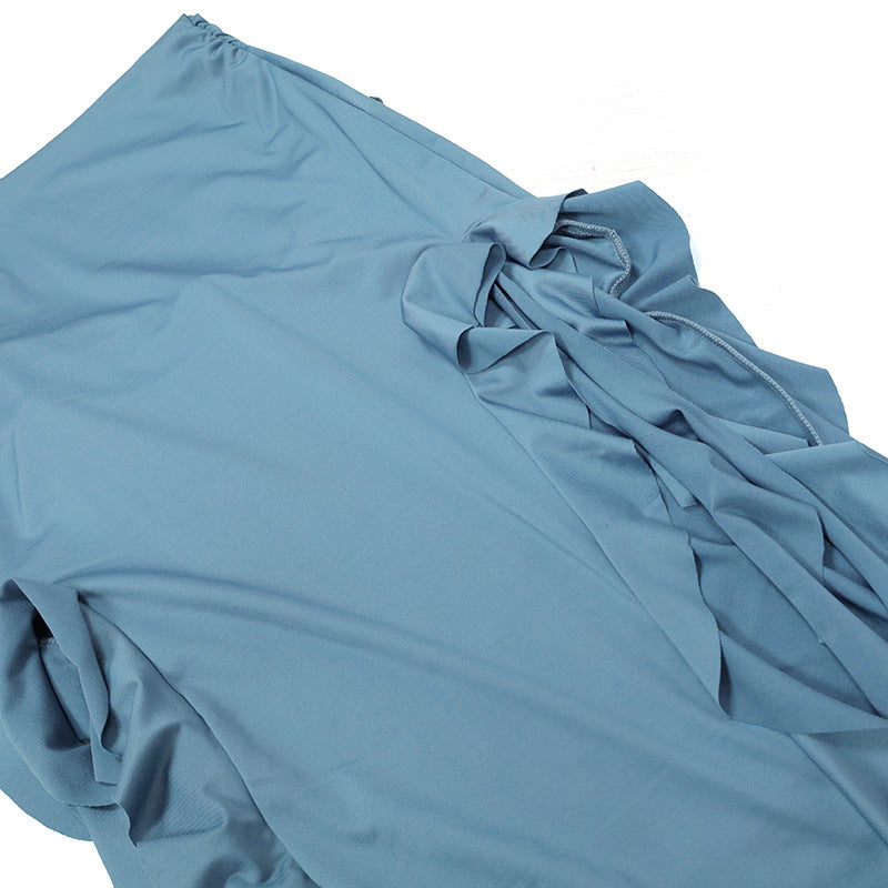 Summer strapless jellyfish sashes sexy dress women's clothing 46