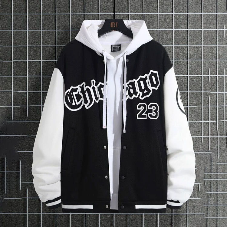 Spring And Autumn Trendy American High Street Young Men's Baseball Uniform Jacket Men's Loose Casual Coat 15