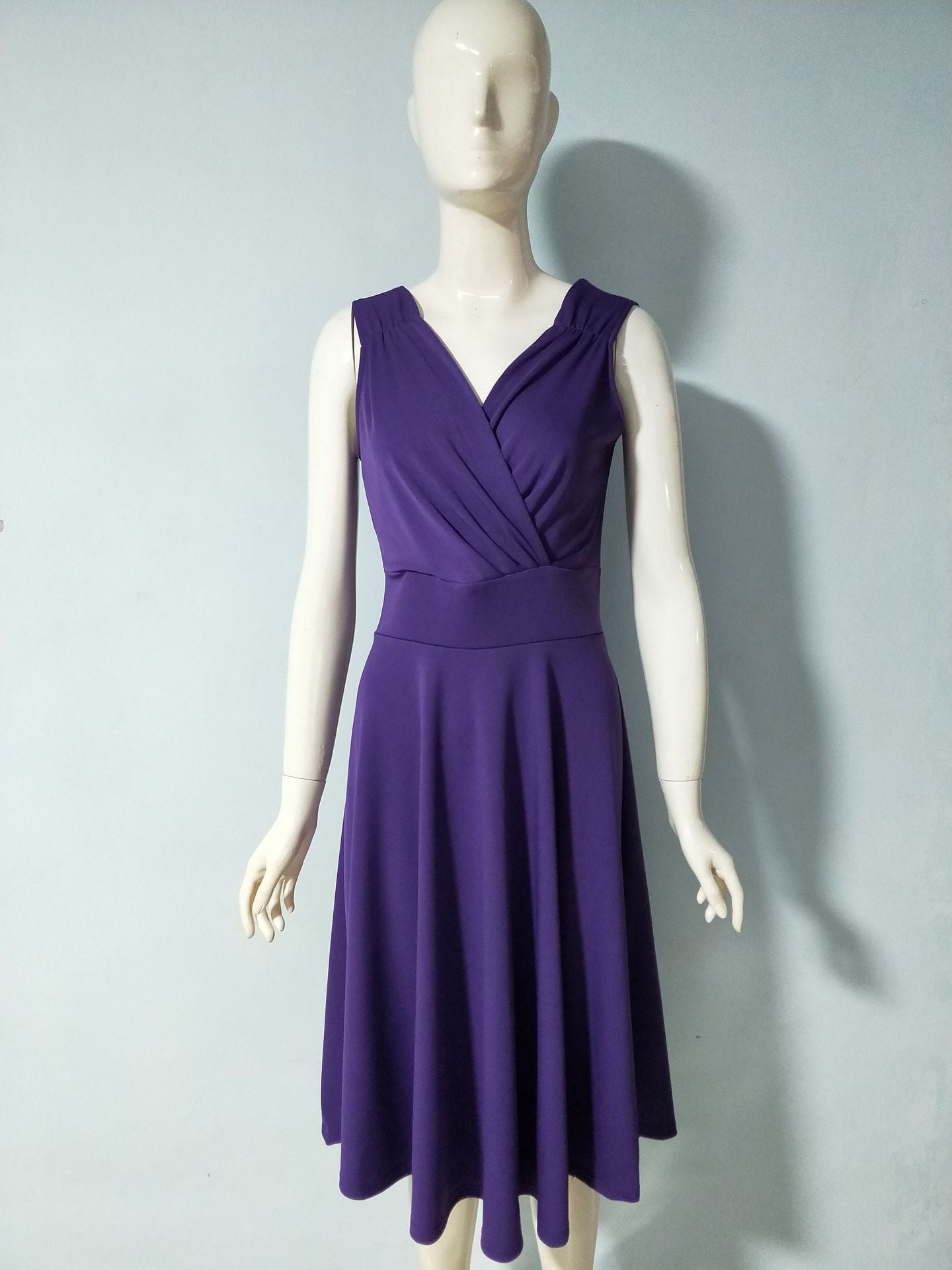 Plus Size Women Hepburn Style Cocktail Dress 19