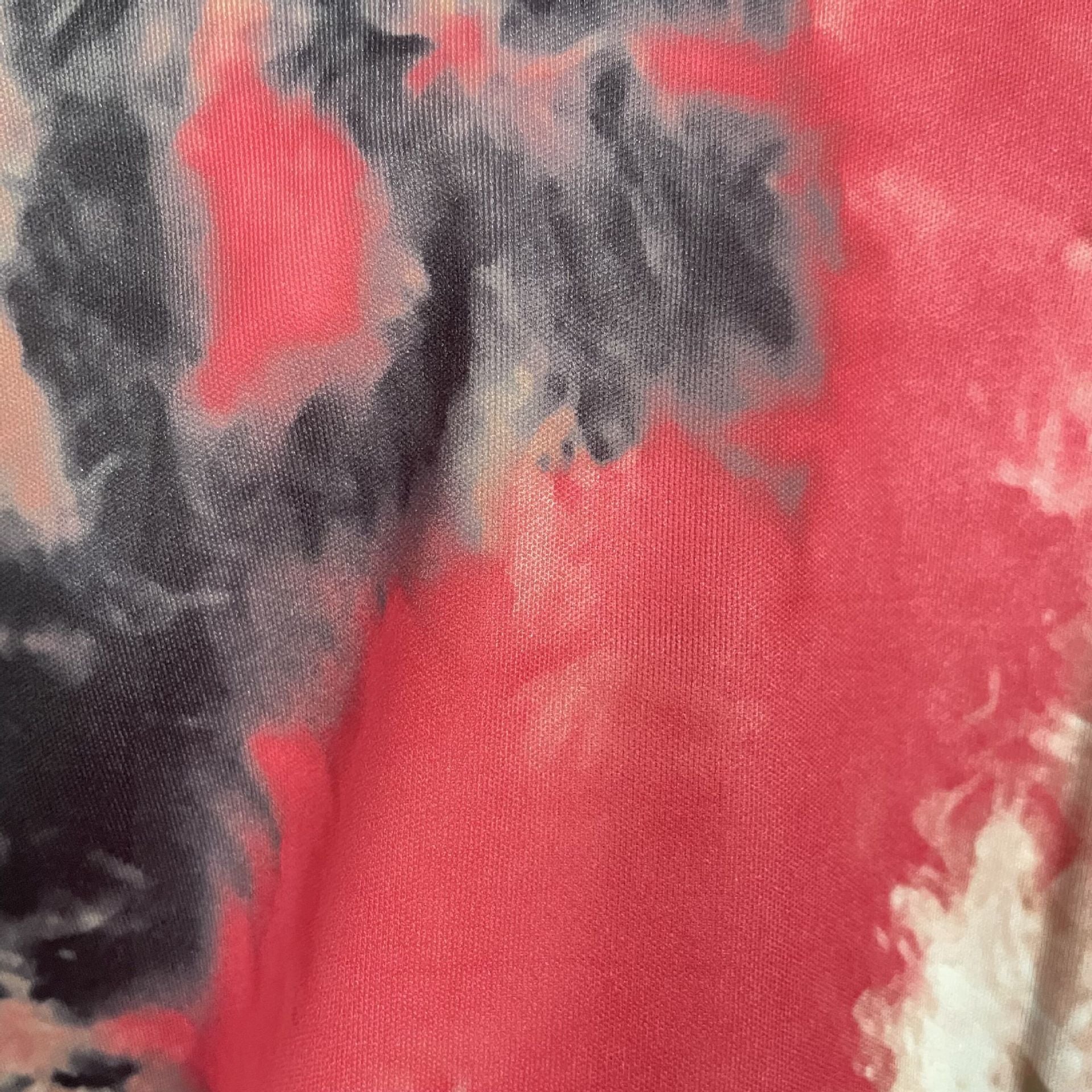 Women's Fashionable casual printed loose T-shirt and trousers two-piece set 9