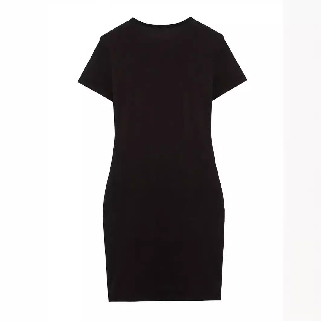 Women Printed Round Neck Casual Dress 10