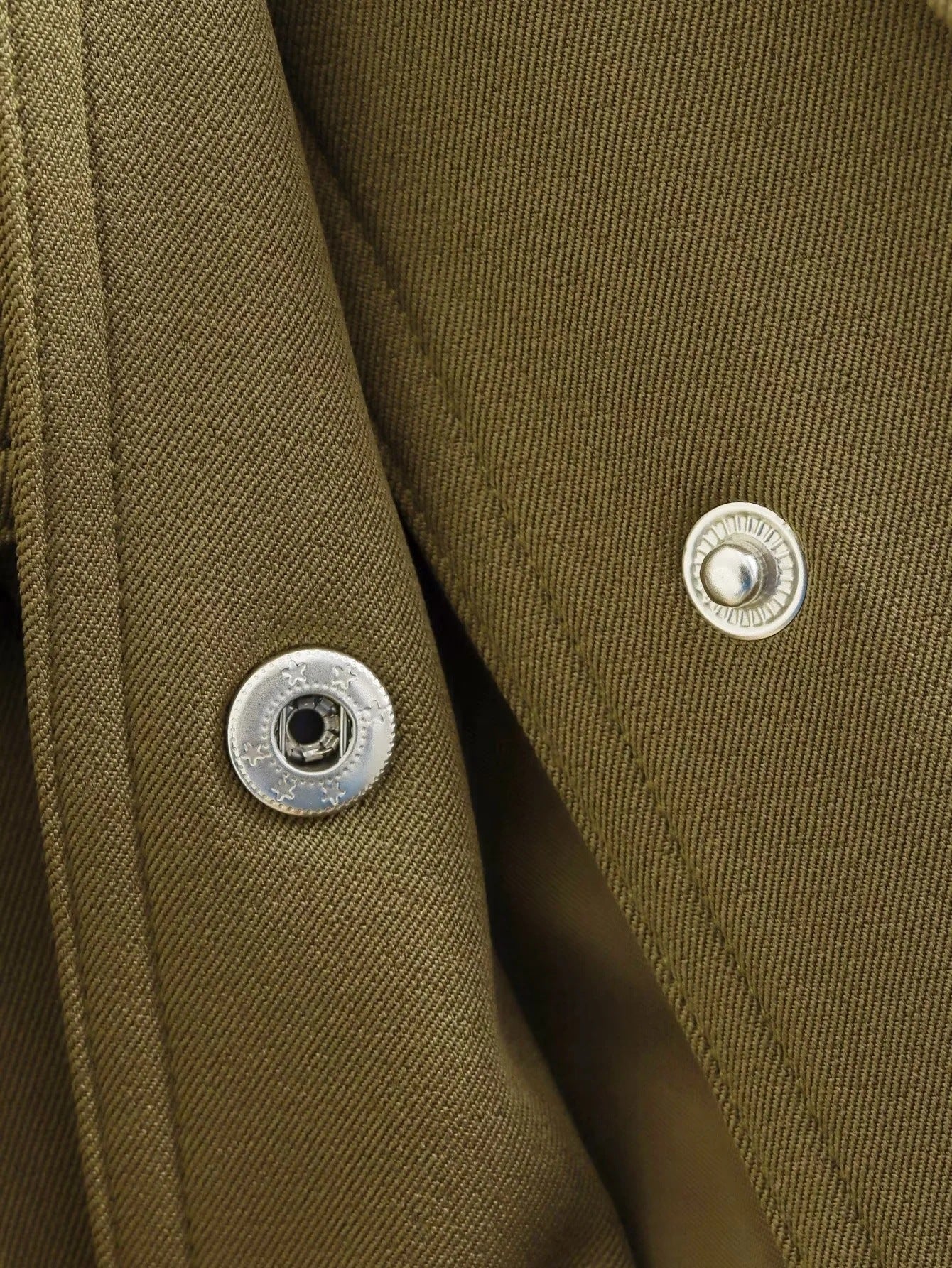 Women's Bomber Jacket Spring and Autumn Pocket Long Sleeve Casual Single Breasted Coat 53