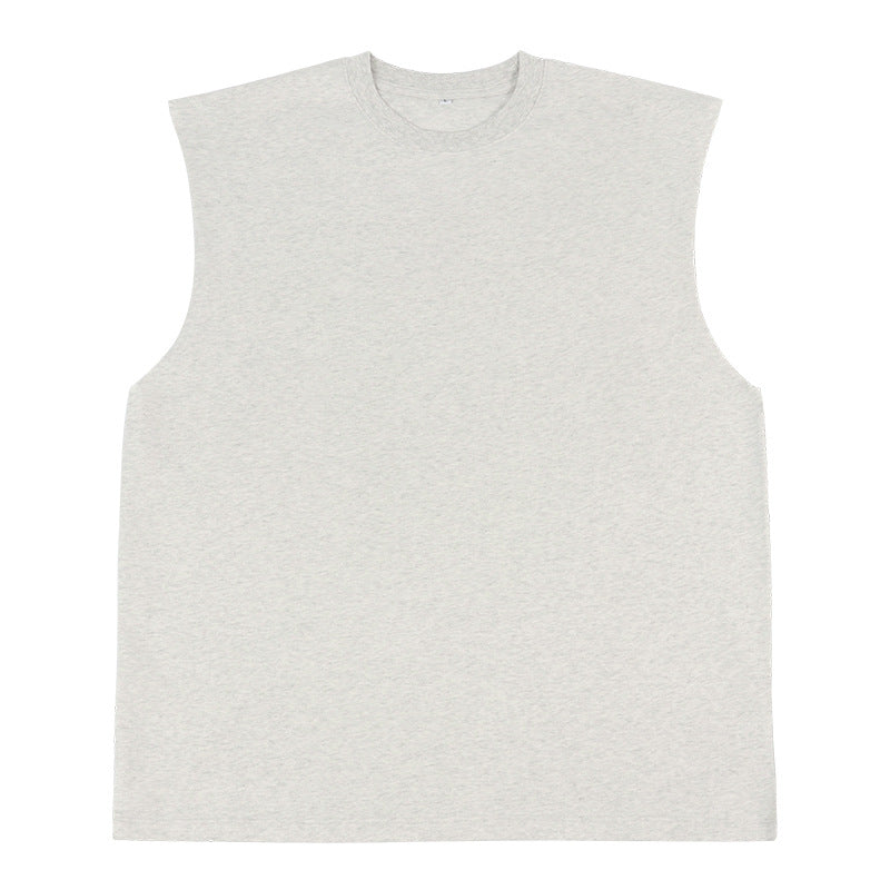 Fashionable High Street Cotton Loose Sleeveless Men's Vest 21