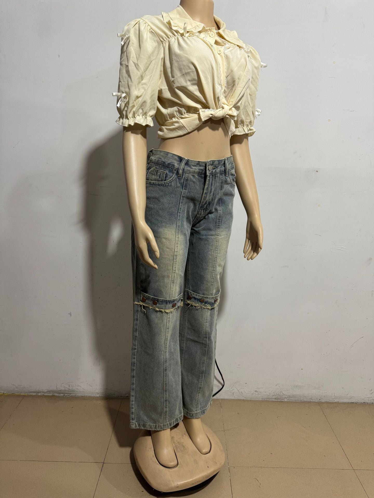 Women Fashion Denim Pants 6