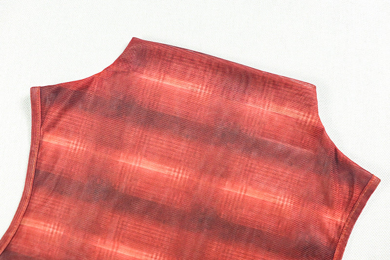 Fashion Women's Plaid Print Dress 10