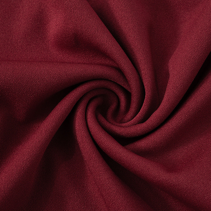 Women's Autumn Winter Strapless Mesh Patchwork Bodycon Dress 18