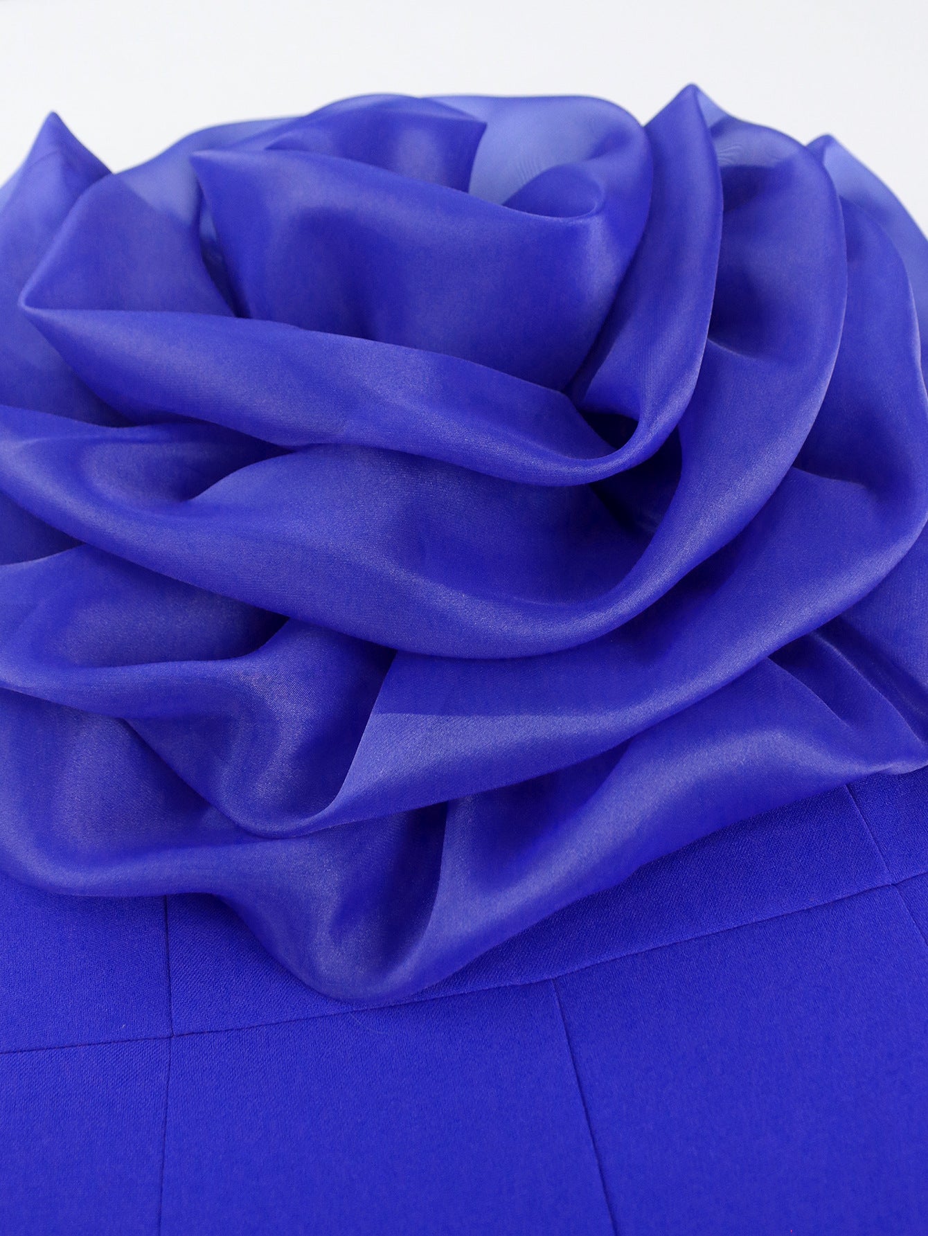 Women Sleeveless Strapless Mesh Flower Jumpsuits 8