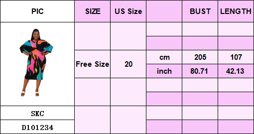 Plus Size Women V-neck Bat Sleeves Pleated Dress 8