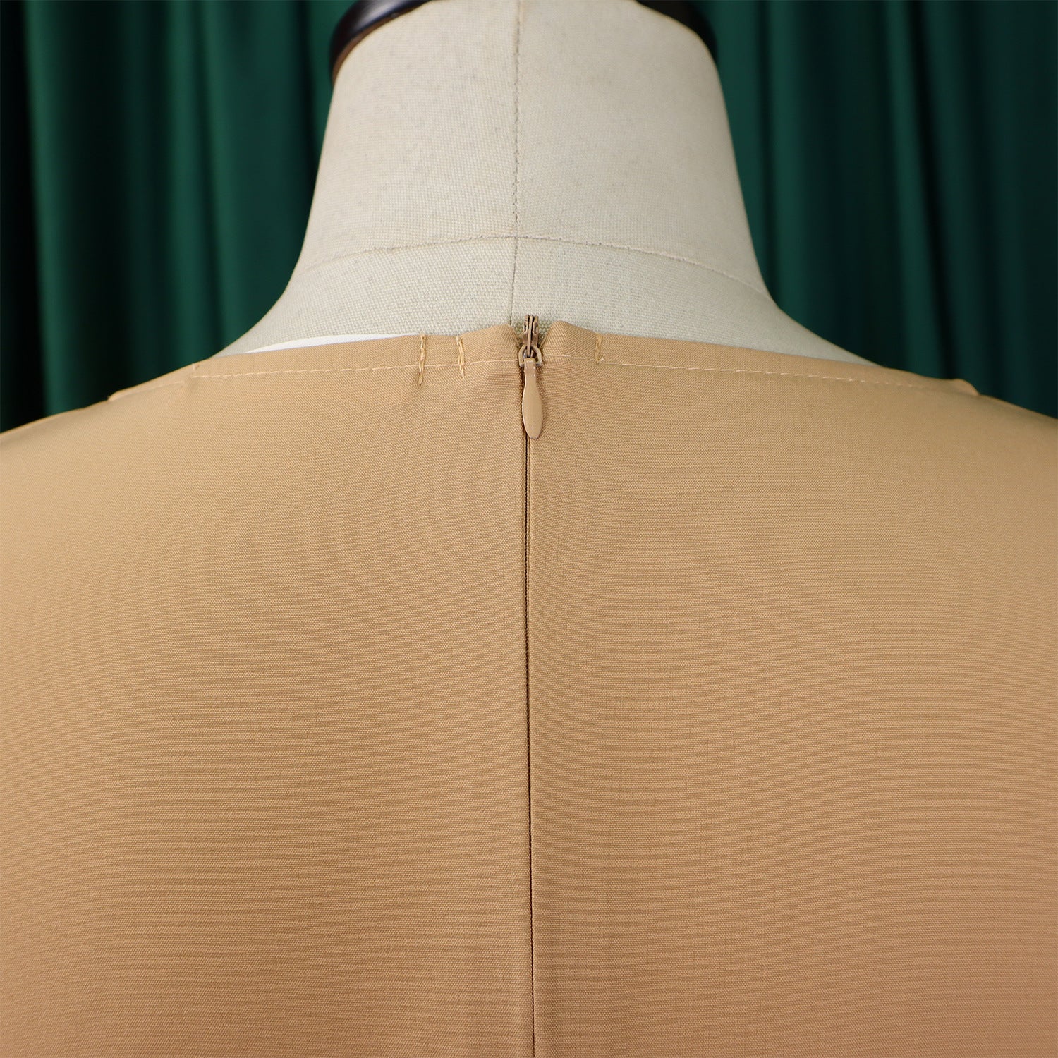 Plus Size Spring Elegant Solid Dress for Women 23