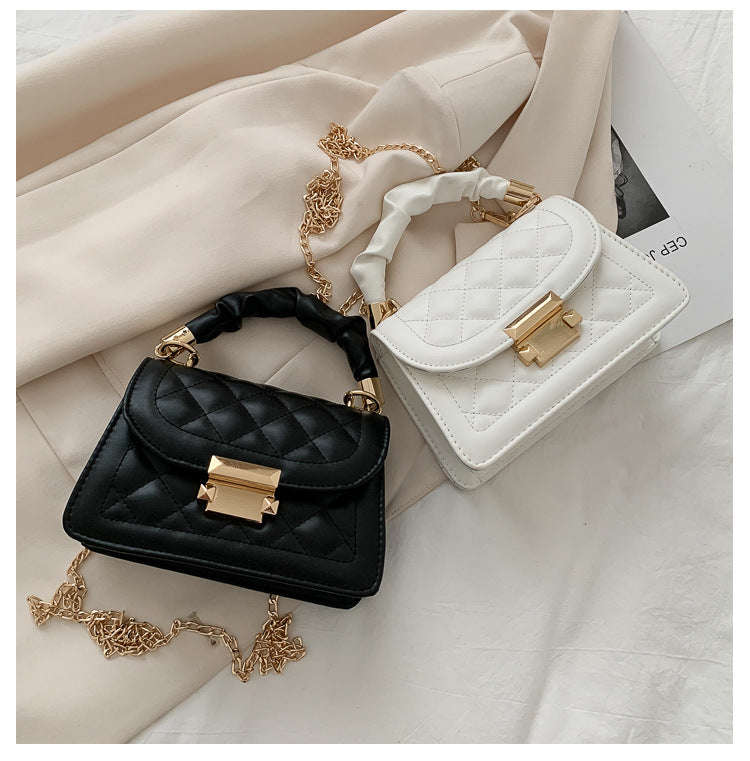 Women popular bag handbag small square bag chain crossbody bag 17