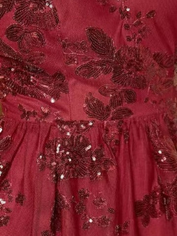 Sexy Strap Low Back Sequin Embroidery Mini Party Dress 6