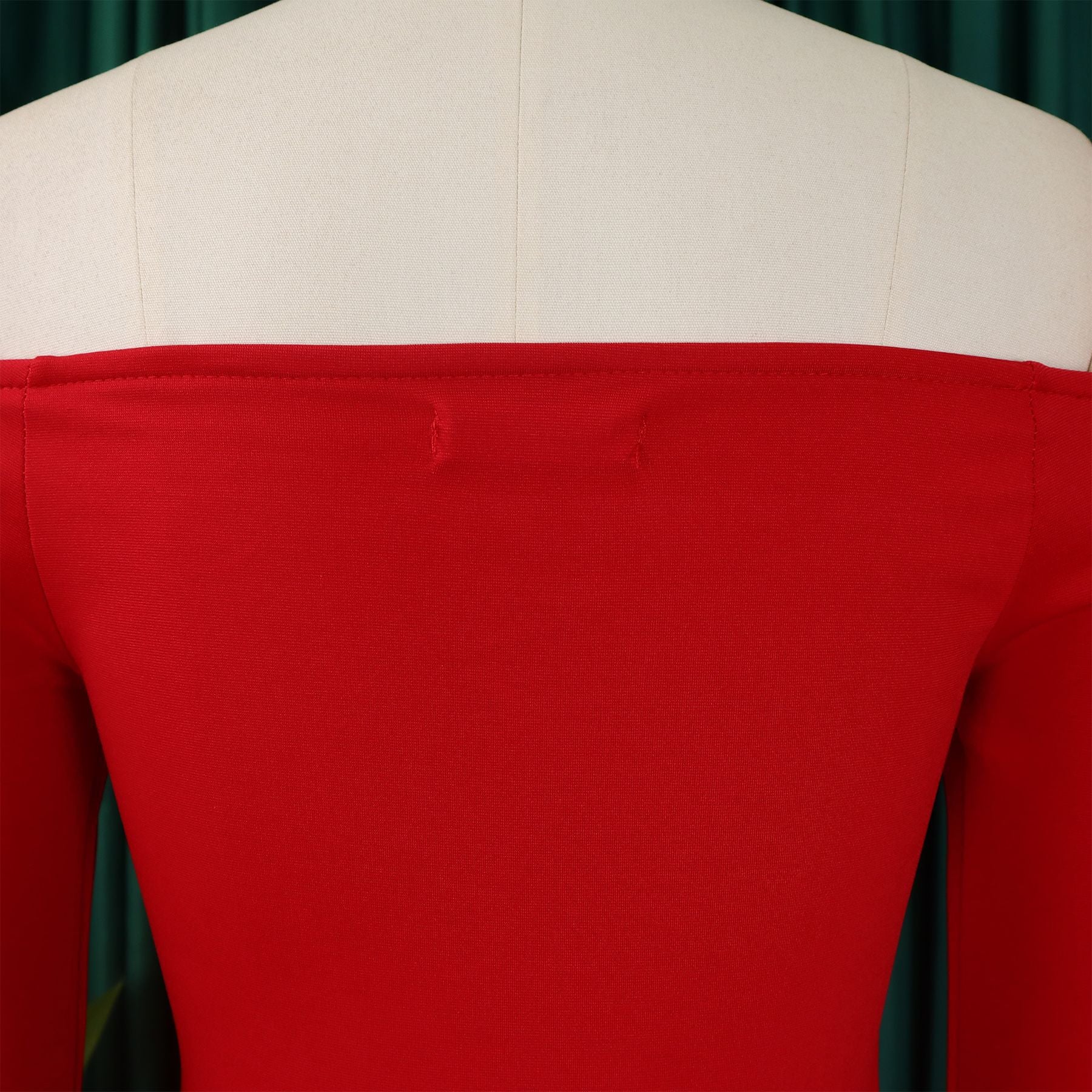 Fashionable And Elegant Off Shoulder Ruffle Sleeves Slit Formal Party Long Dress 21