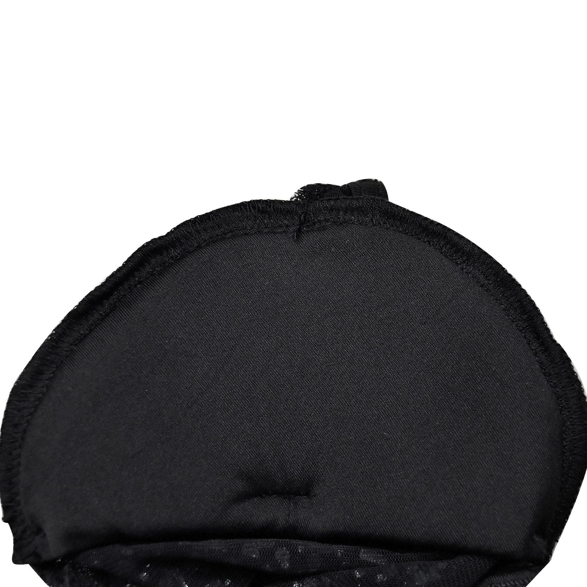 Fashion Women's Solid Color Mesh Beaded Long Sleeve Short Club Dress 28