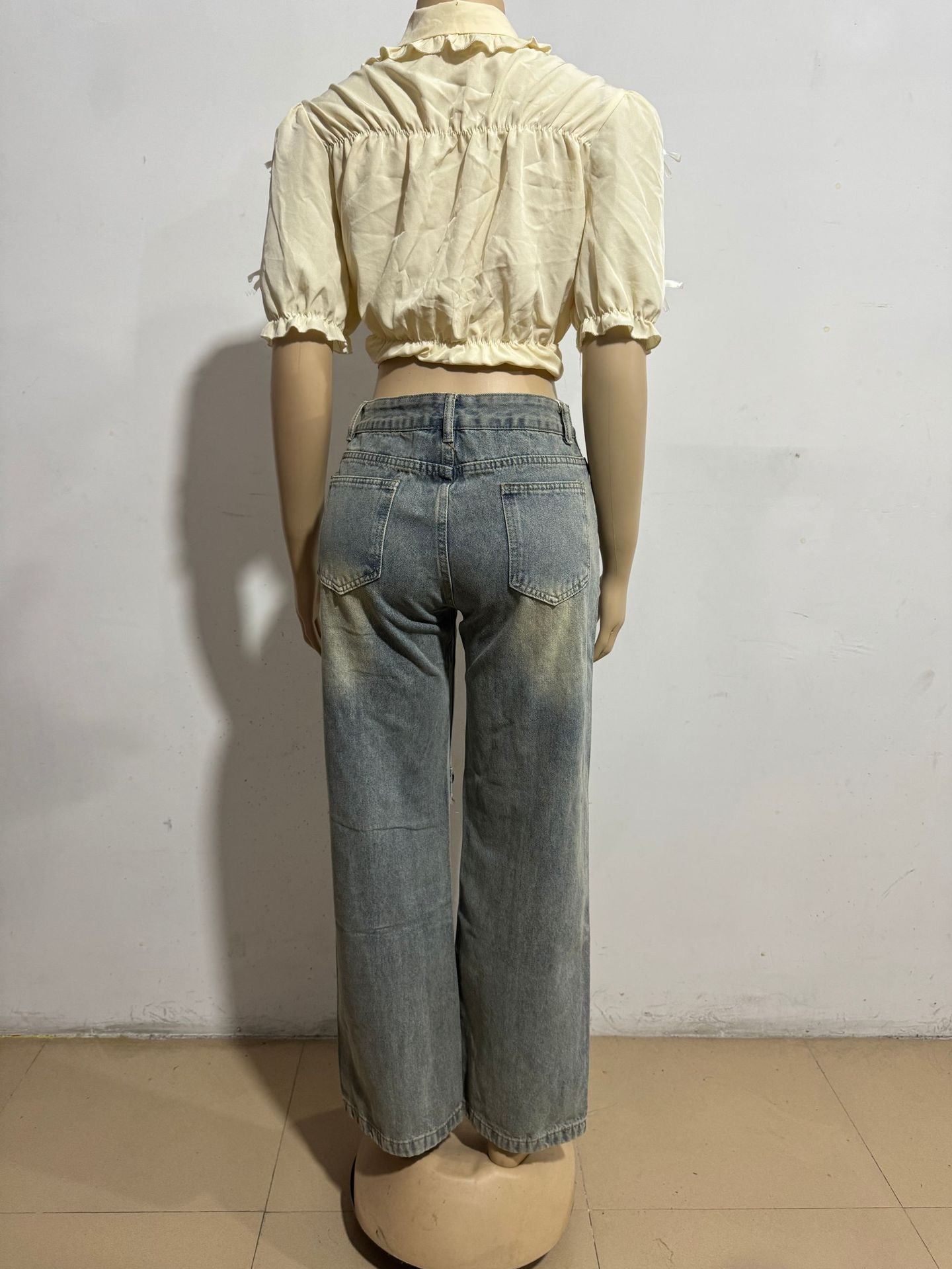 Women Fashion Denim Pants 7