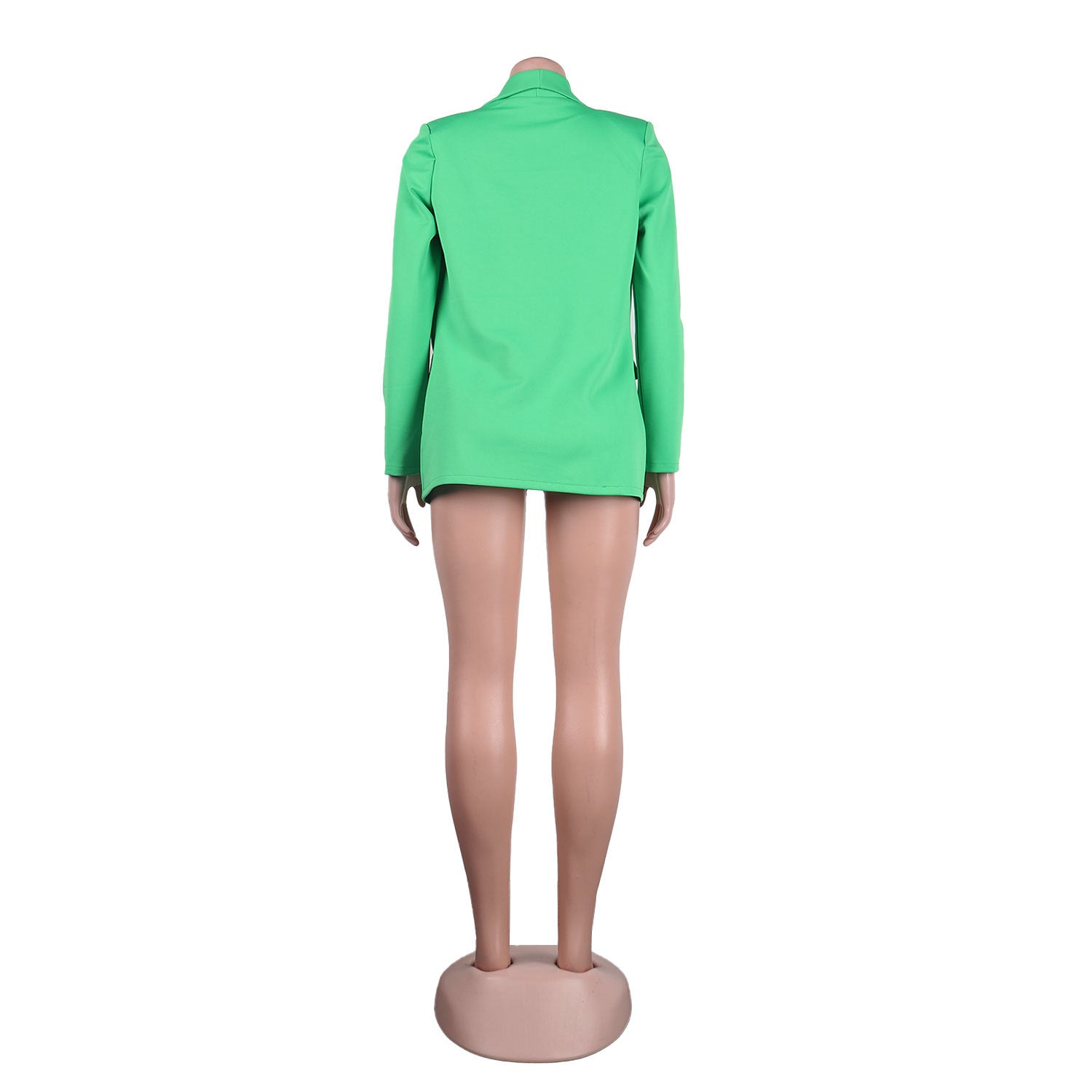 Women Fall/Winter Solid Long Sleeve Casual Blazer 15