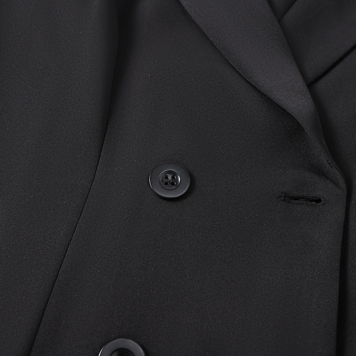 Women Solid Career Long Sleeve Suit Dress 7