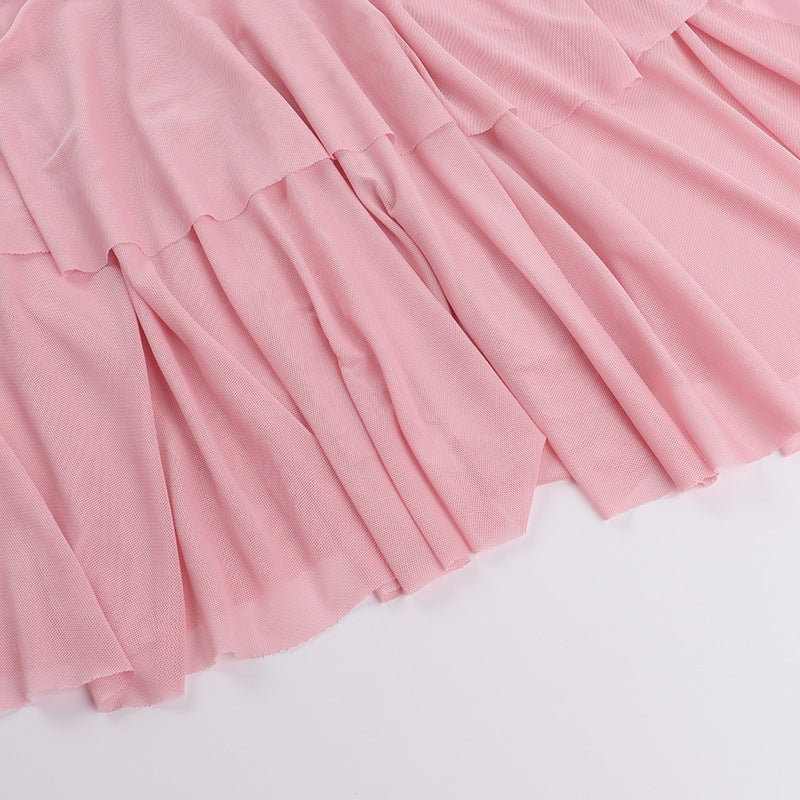 Sexy deep V neck Strap Halter Neck women Low Back long dress 13