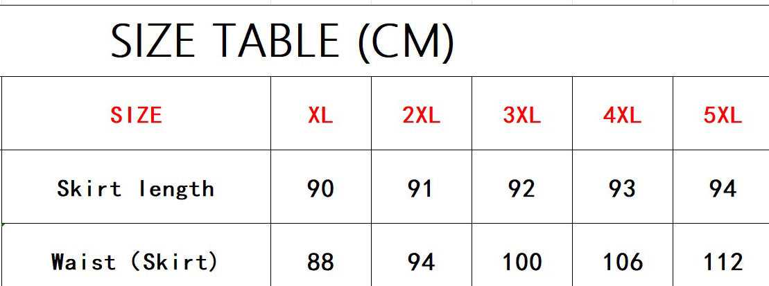 Plus Size Women's Pu Leather Patchwork Long Skirt With Pockets 8