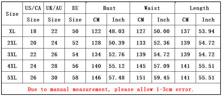 Plus Size Women'S Summer Bohemian Print Loose Casual Maxi Dress 8