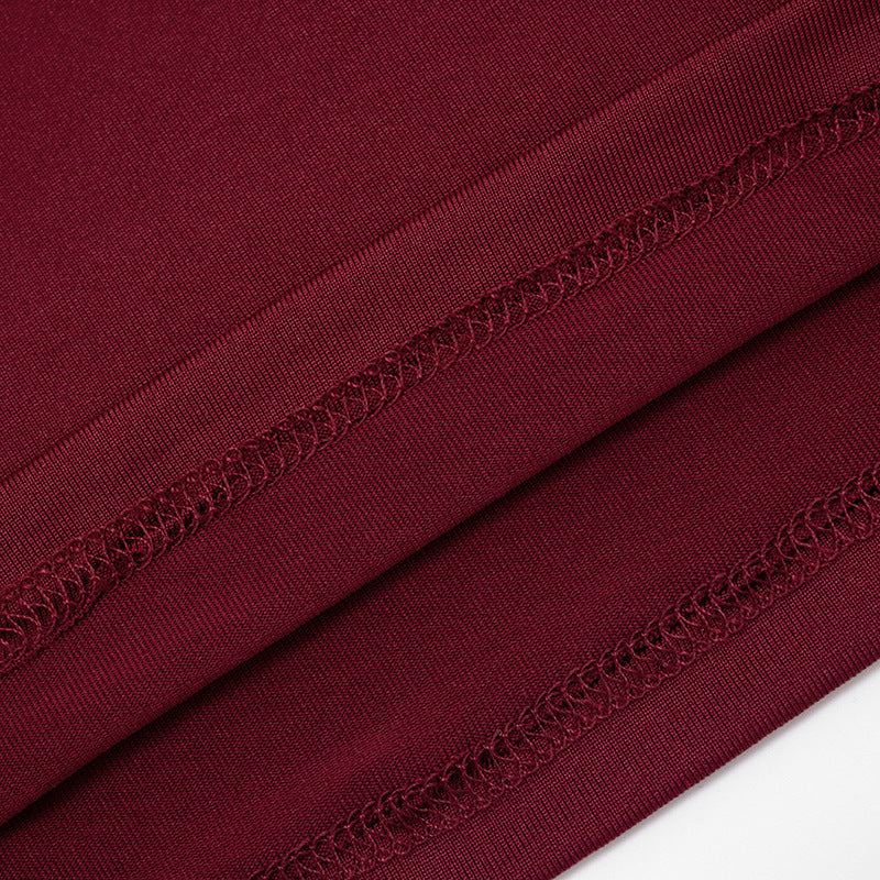 Women Fall Solid Casual Long-Sleeved Top and Pants Two-Piece Set 19