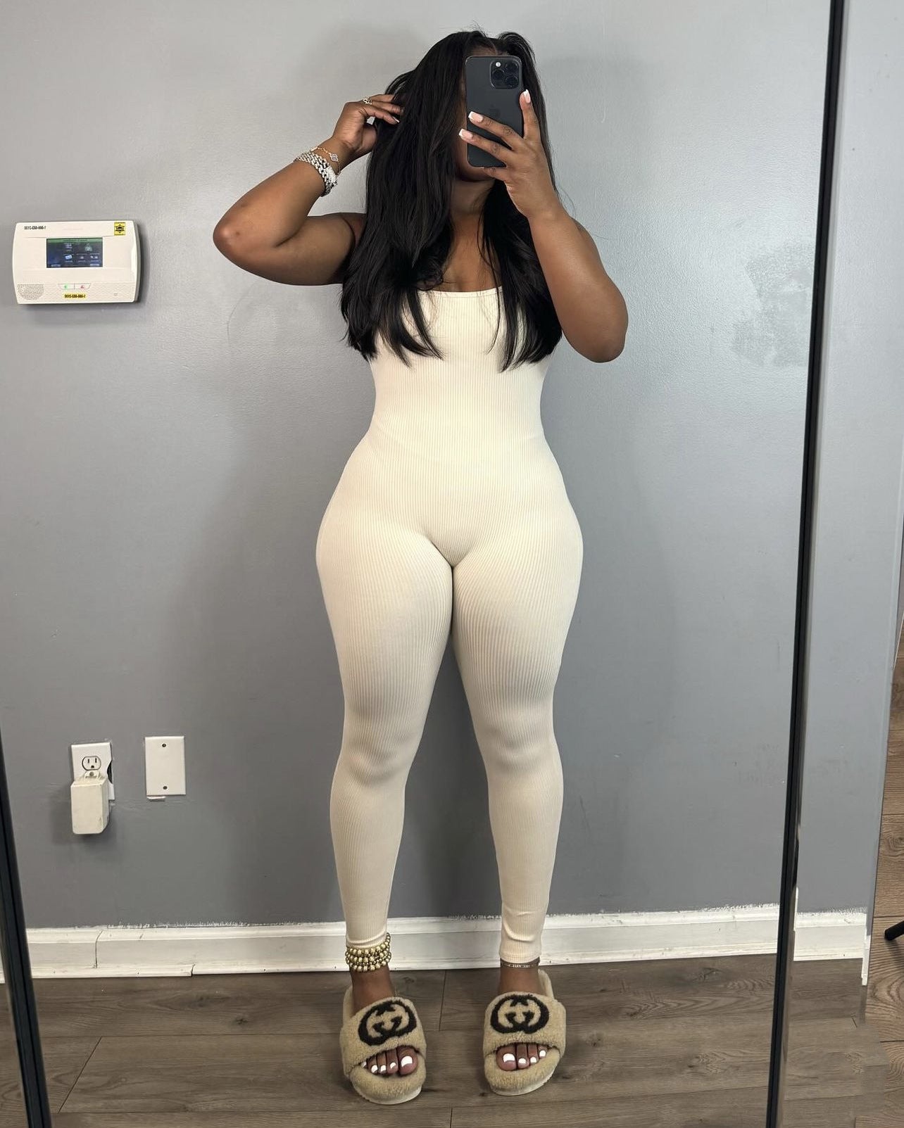 Low Back Sexy Tight Fitting Strap Jumpsuit Women's Clothing 3