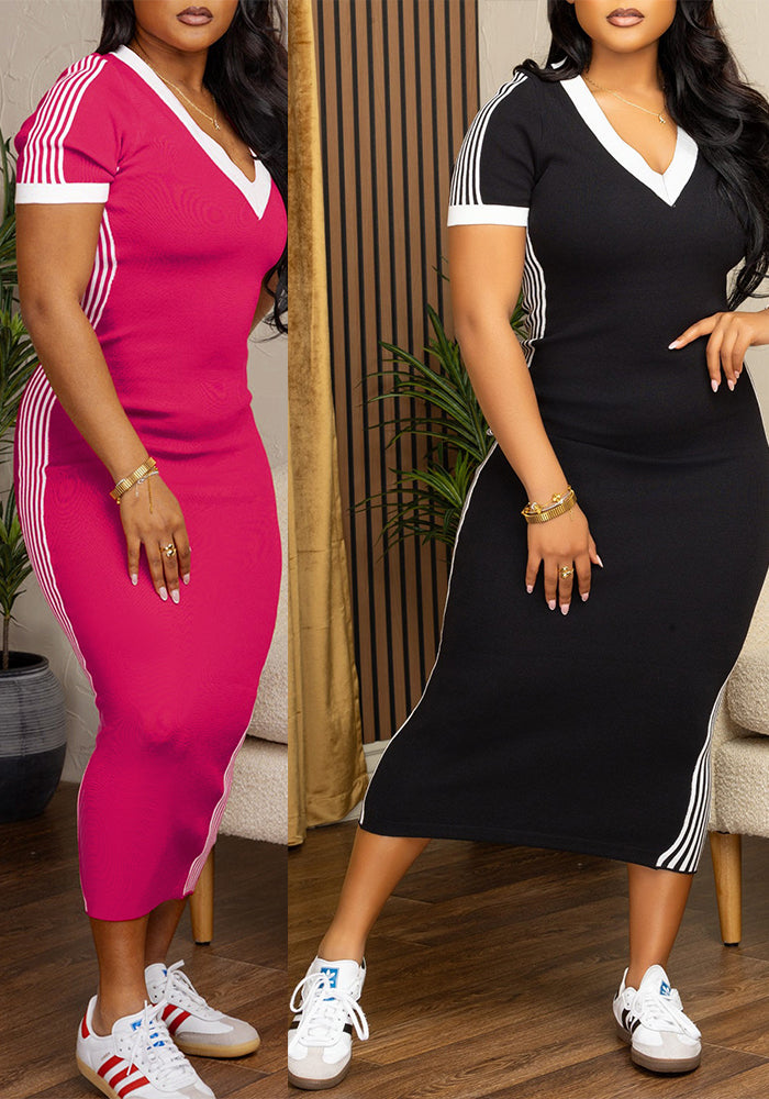 Women's V-Neck Dress