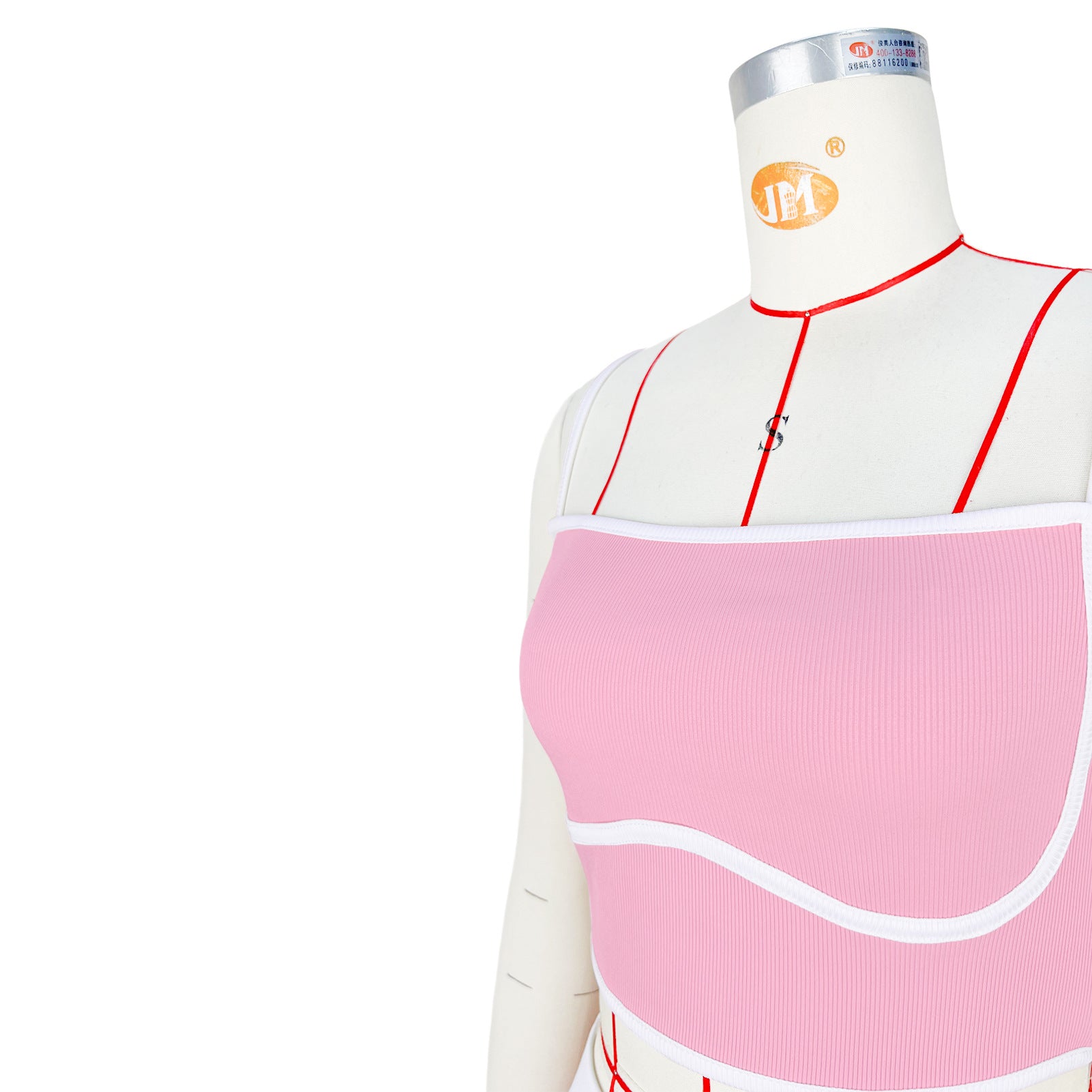 Women Sports Suspender Top and Pants Two-Piece Set 15