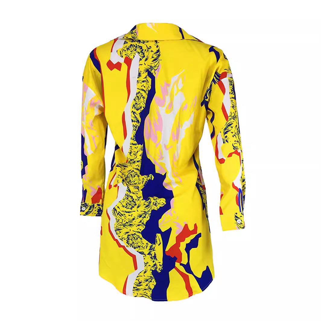 Sexy Women's Shirt Dress 5