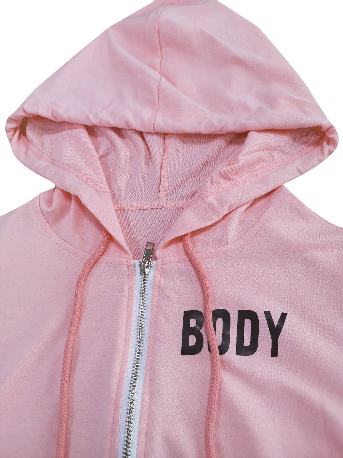 Women Printed Solid Top and Pants Sporty 2-Piece Set 6