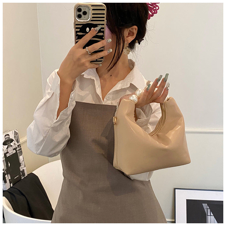 Women Pearl Handbag Chain Crossbody Bag 14