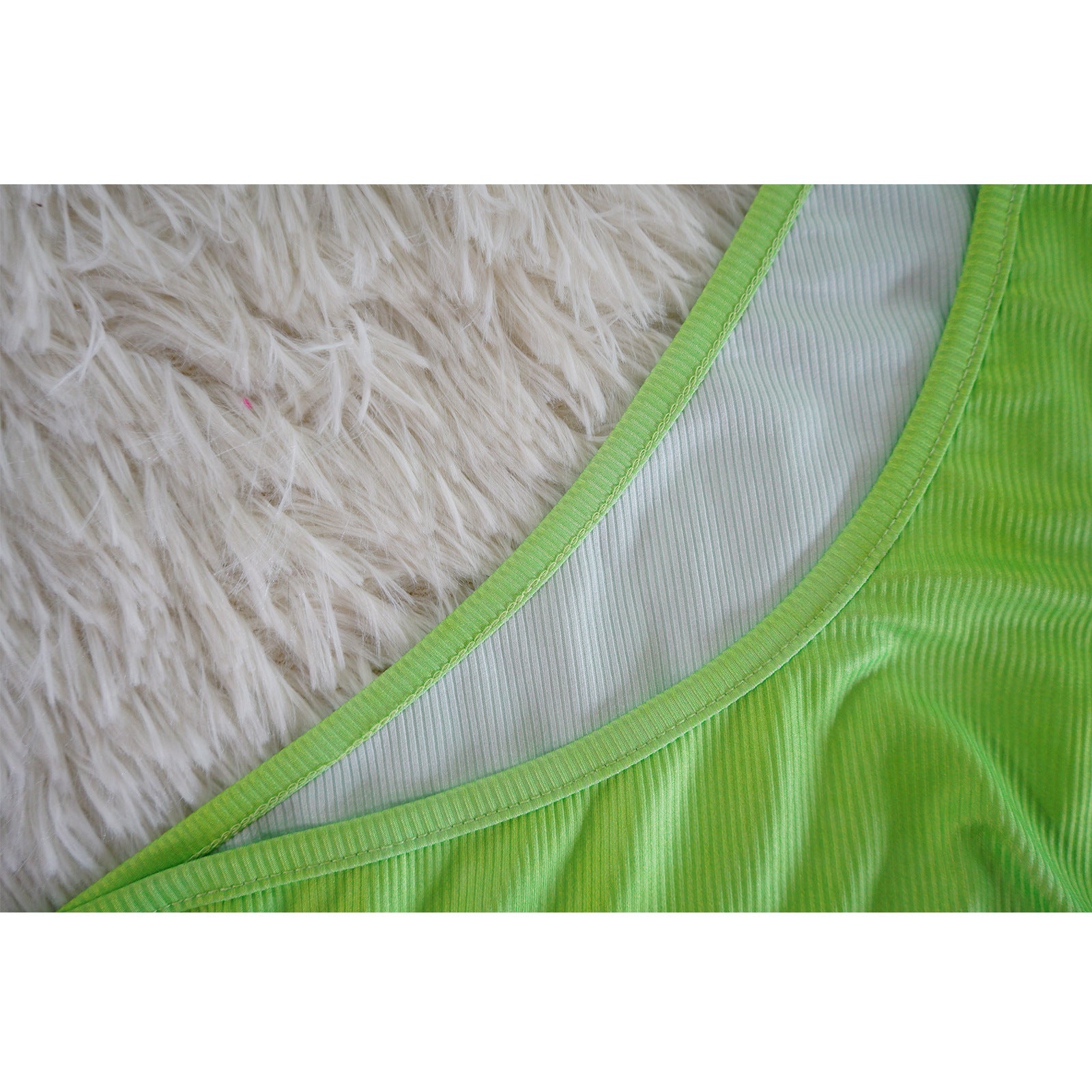 Slash Shoulder Sleeveless High-Rise Shorts Casual Tracksuit 27