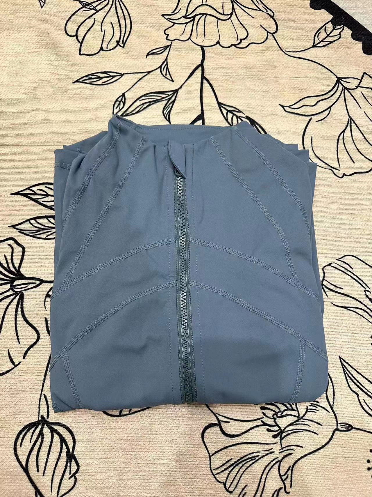 Slim Yoga Wear Sports Casual Fitness Jacket Women's Outdoor Sun Protection Top 15