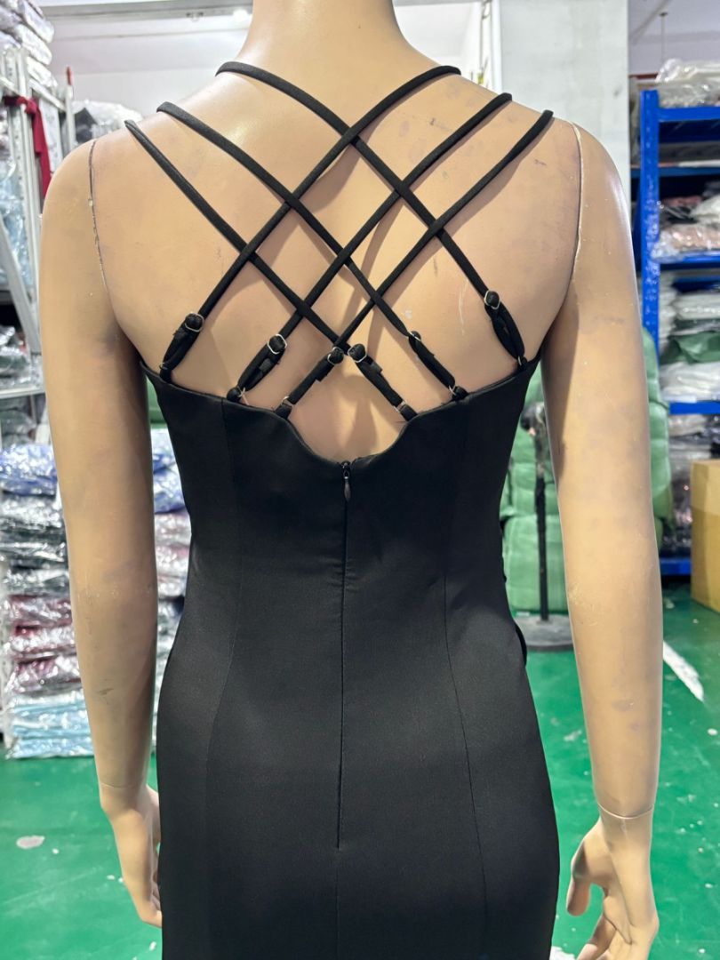 Formal Party Evening Dress Fashion Elegant Long Sexy Straps Slim Mermaid Cocktail Prom Dress 31