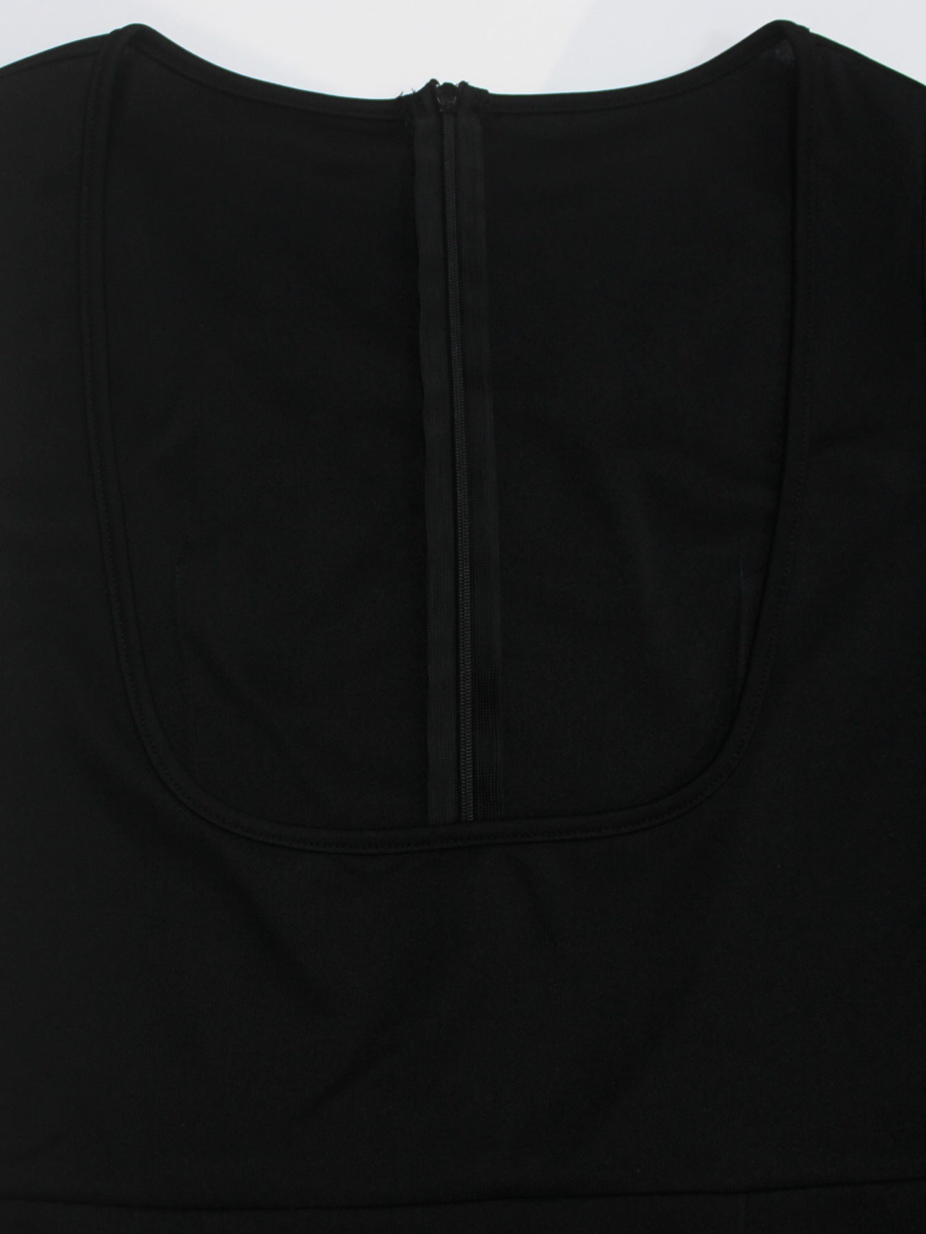 Plus-Size Women Solid Casual Suspender Skirt 15