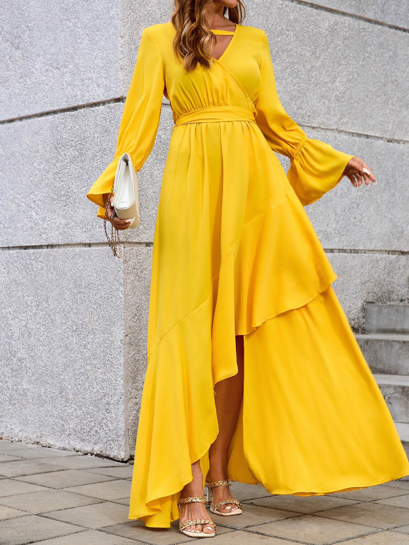 Women Party Irregular Evening Dress 6