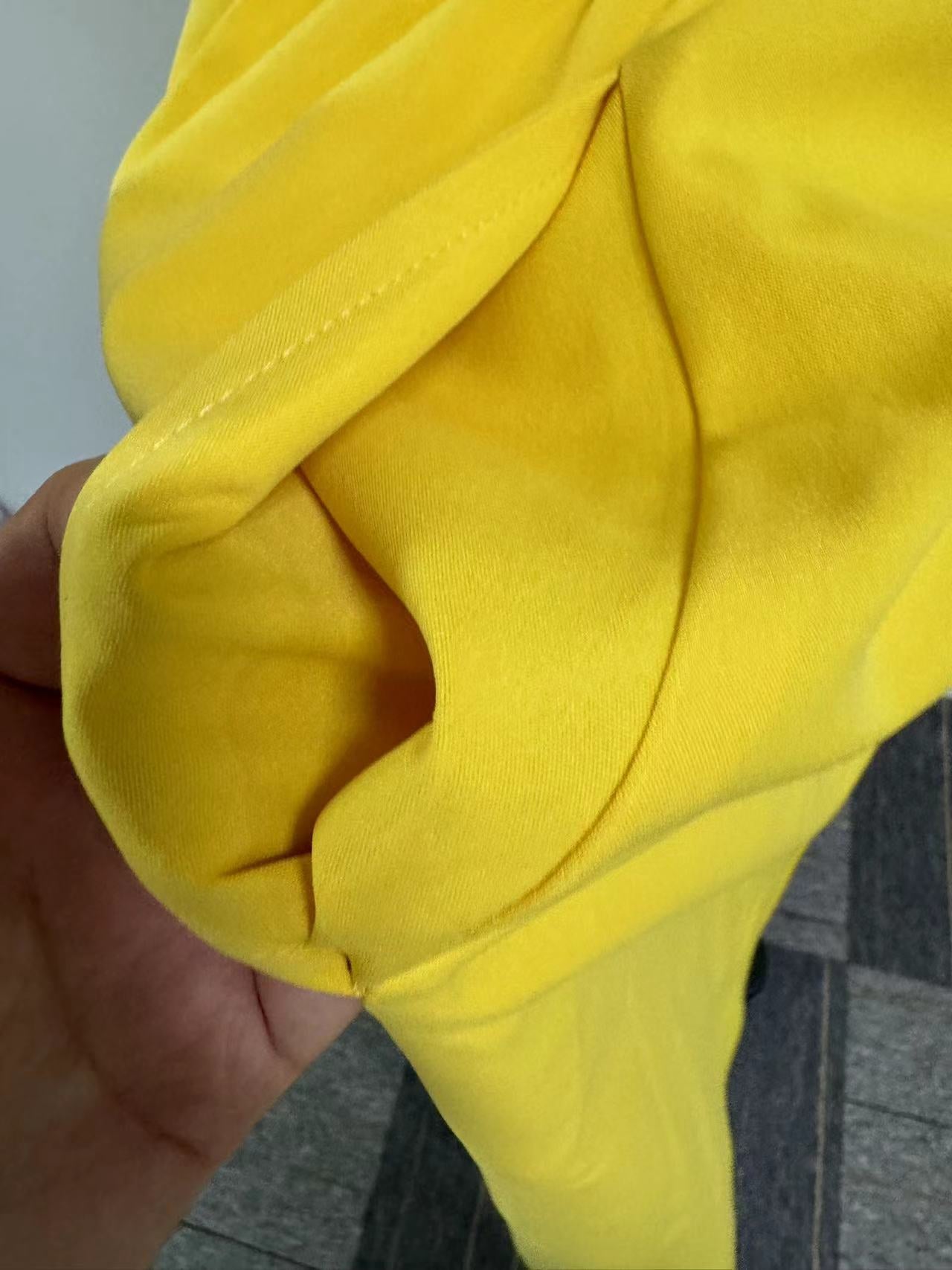 Sexy Solid Color One-Shoulder Petal Hollow Midi Dress 20