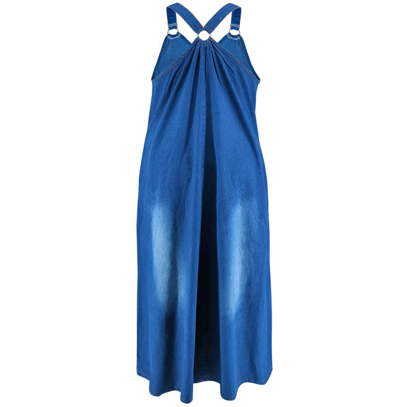 Women's Summer Elegant Deep V Sleeveless Dress 5